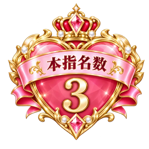 本指名数 週間No.3 本指名数 週間No.3
